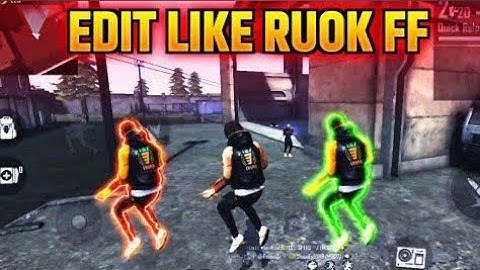 How To Make Effect Like Ruok FF | Edit Tutorial In Kinemaster | Wanted Op #2 Free Fire Characters