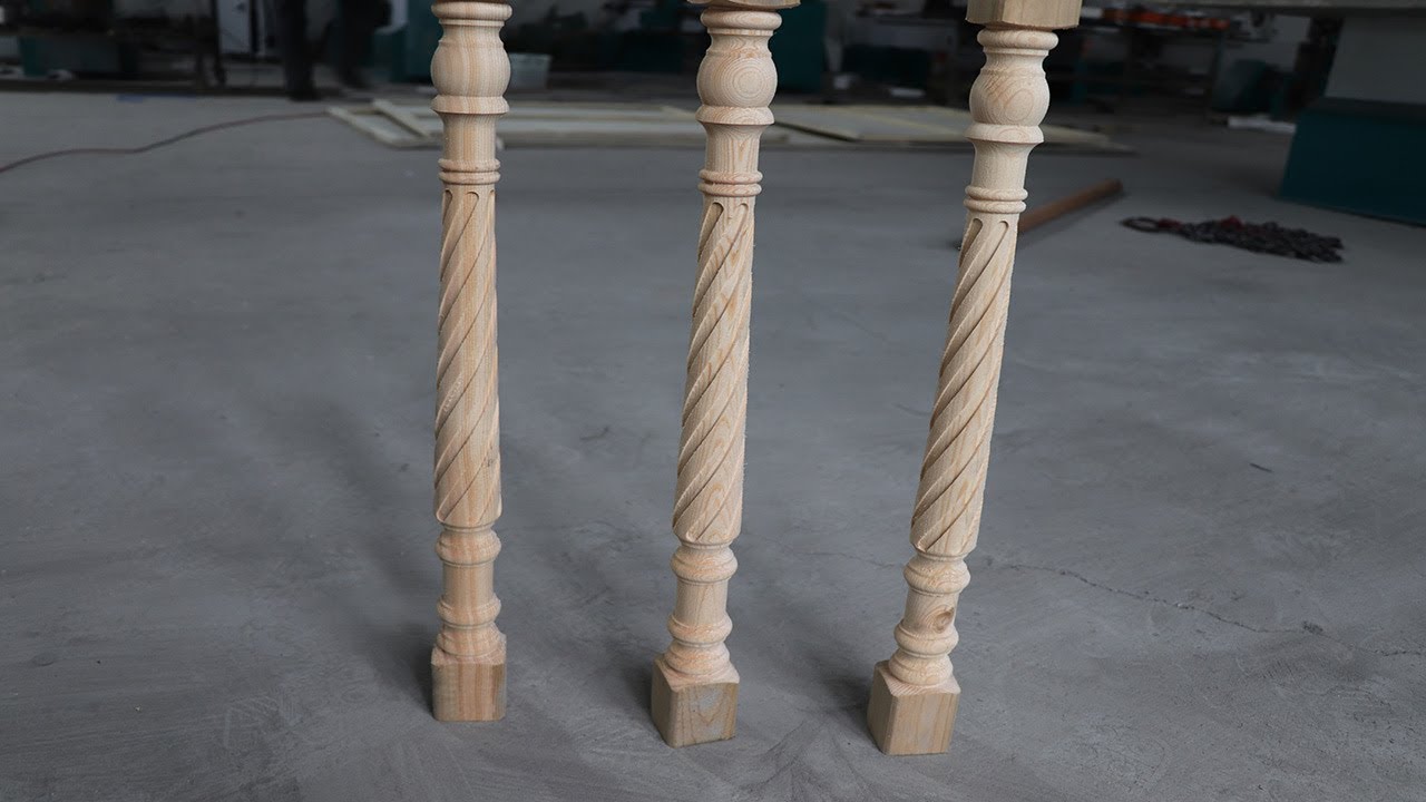 Professional 3 Axis CNC wood lathe with spindles for turning and carving