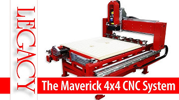 Introducing The Maverick 4x4 CNC System - Legacy Woodworking