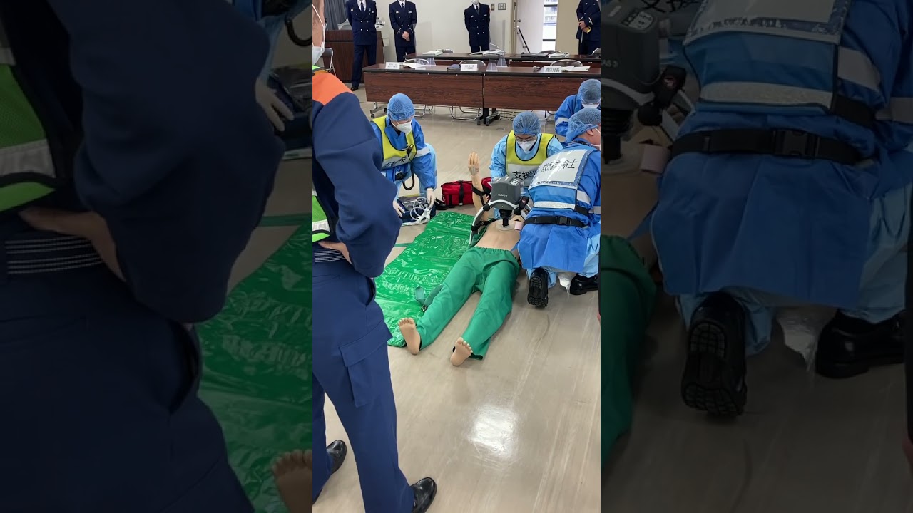 松本広域消防局・自動式心臓マッサージ器