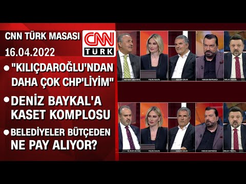 Mehmet Sevigen ve Alinur Aktaş, CNN TÜRK Masası&rsquo;nda soruları yanıtladı - 16.04.2022 Cumartesi