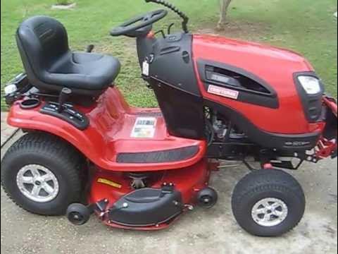 Craftsman yt 3000 как снять двигатель 2012 Craftsman YT3000 Tractor with A/C mist control - YouTube