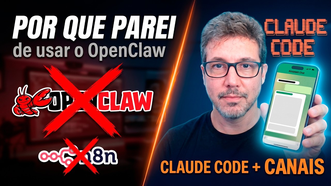 Por que Parei de Usar o OpenClaw - Claude Code como Assistente Pessoal ...
