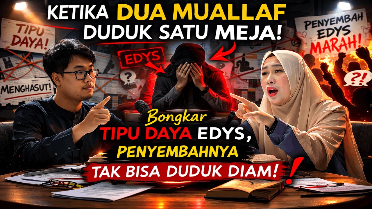 SATU MEJA, SATU KEBENARAN! Dua Muallaf Kupas Tipu Daya Edys Sampai Pendukungnya Gelisah!