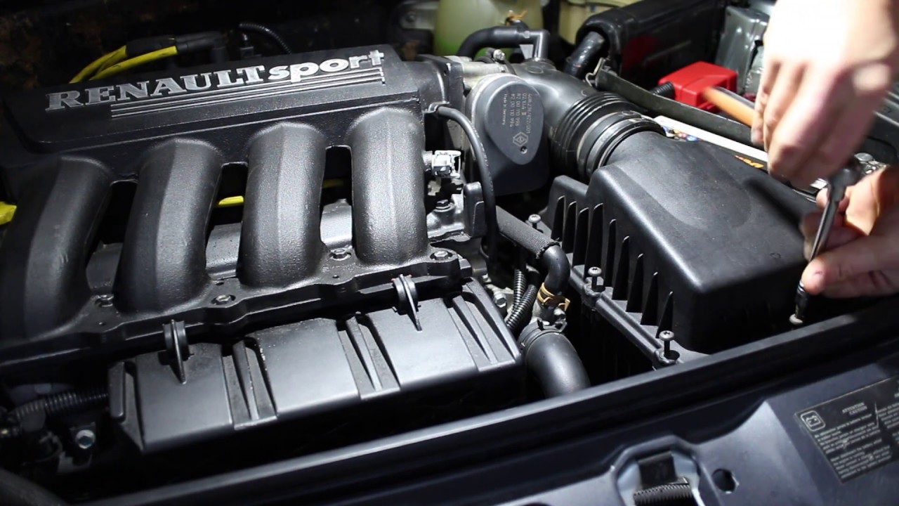 Renault Sport Clio 172 182 Air Filter How To Replace YouTube