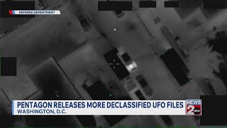 Pentagon releases more declassified UFO files