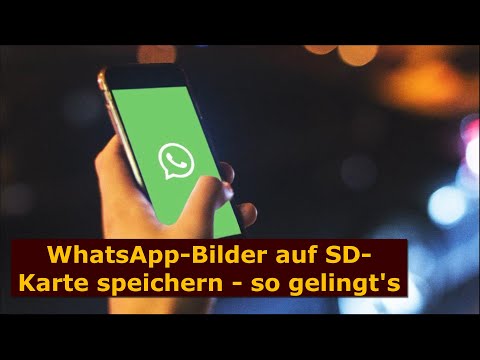 Video: Wie verschiebe ich WhatsApp-Medien in den internen Speicher?