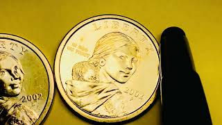 US 2002 Sacagawea Dollar Coins - United States