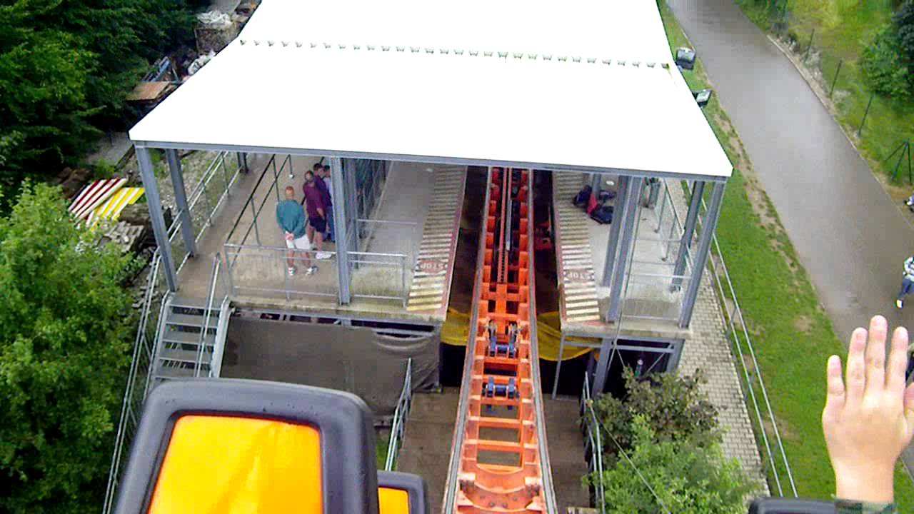 Sky Wheel at Skyline Park in Bad Wörishofen, Germany - On Ride POV ...