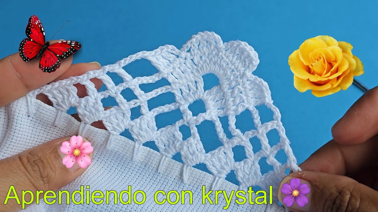 Puntilla #475 una flor especial 