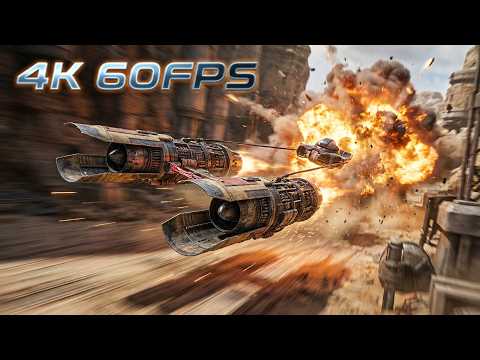 Star Wars Galactic Racer  | All Trailers | 4K 60fps