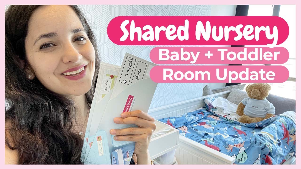 SMALL BABY ROOM IDEAS Newborn and Toddler Shared Room 1 month update