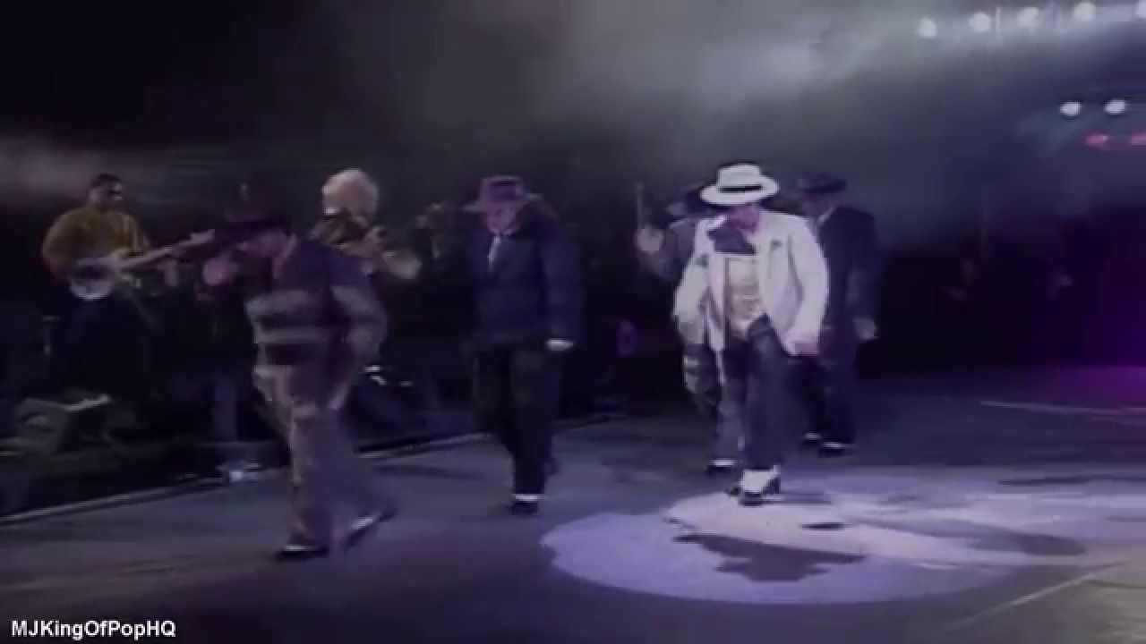 Michael Jackson - Smooth Criminal  - Reversed - Dangerous World Tour Bucharest 1992 ᴴᴰ
