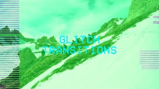 Glitch Transitions Pack Motion Graphics