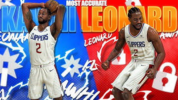I made KAWHI LEONARD EXACT build on NBA 2K21!