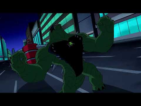 Ben loses control over ultimate humungousaur , Ben 10 Ultimate Alien Episode 39