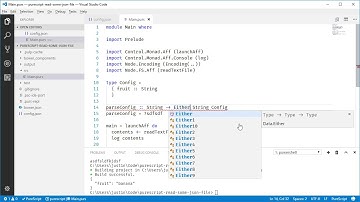 Reading and parsing a config JSON file with Purescript