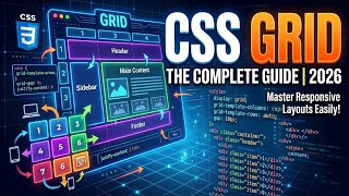 CSS Grid Tutorial for Beginners | Rows &amp; Columns Explained