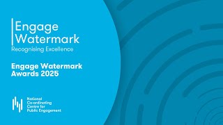 NCCPE Engage Watermark Awards 2025