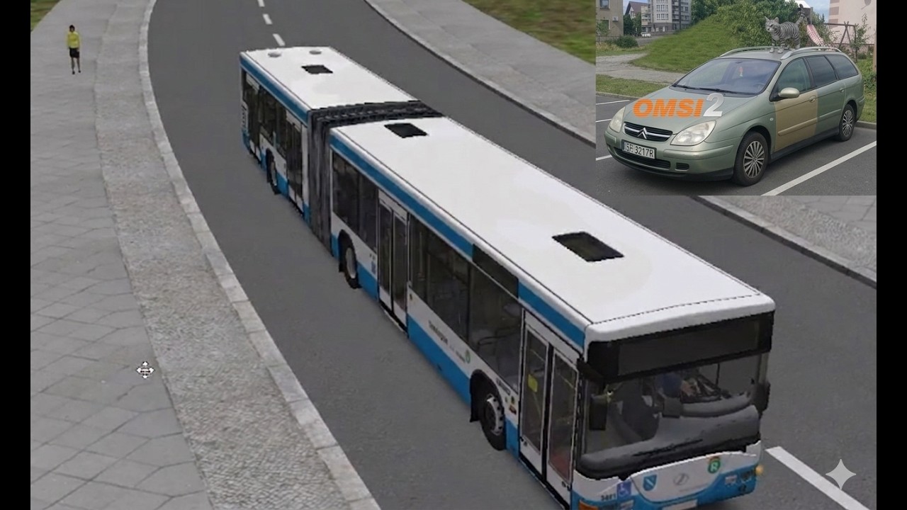 Rybnik w OMSI 2 Część 2. Jelcz m125m i m185m by Kajosoft