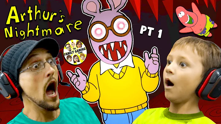 ESCAPE the CRAZY CARTOON!  Night 1 & 2  (FGTEEV vs...