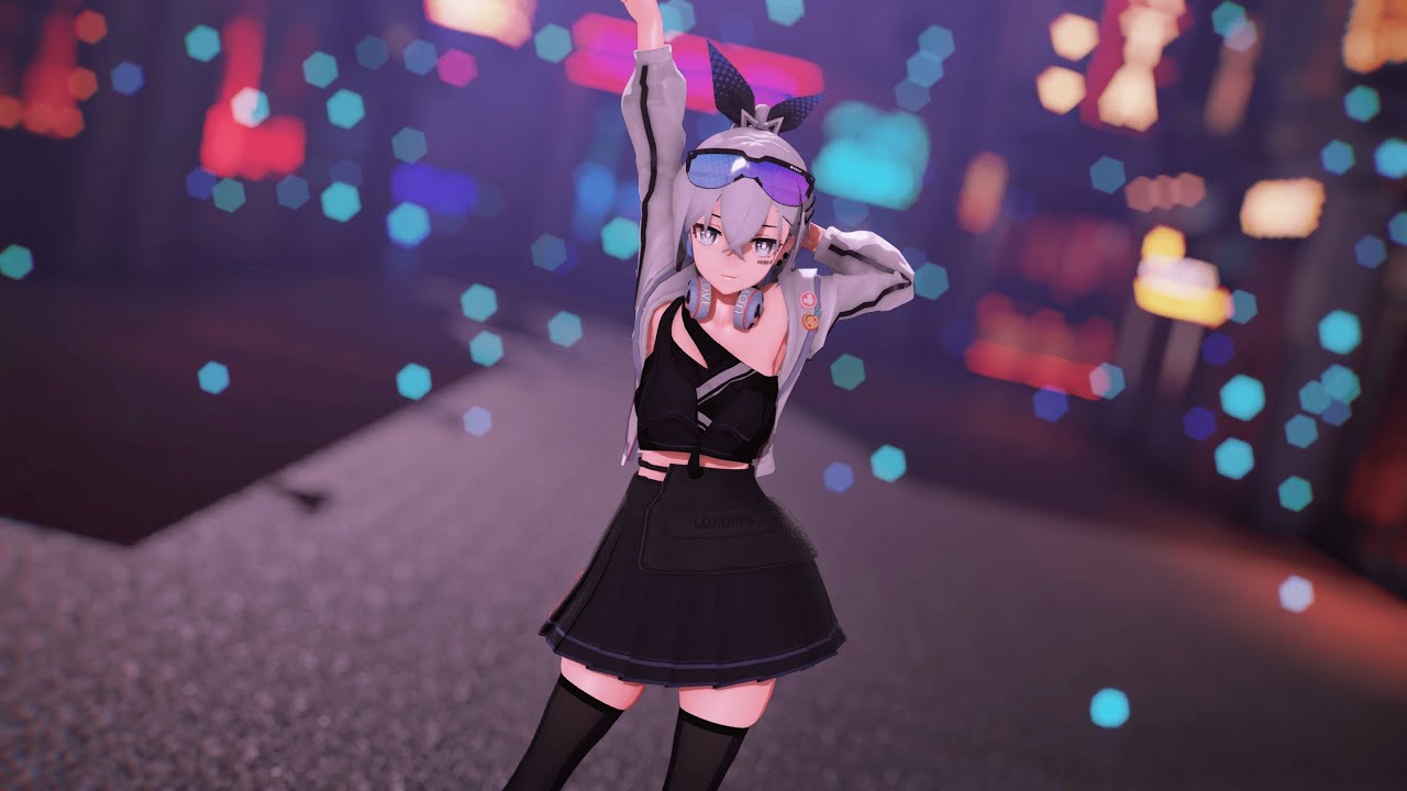 【MMD/崩坏：星穹铁道/HSR/60FPS/4K】SilverWolf/银狼 [T-ARA(티아라) - Roly Poly(롤리폴리)]