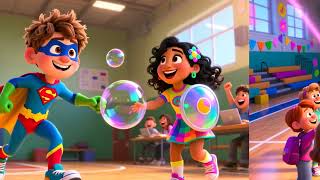 Superhero School: Kids Learn Powers & Solve Silly Problems | Funny Adventure Storytime for Kids