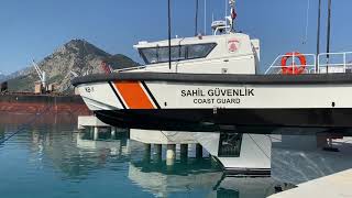 Ares Tersanesi, Türk Güvenlik Güçleri Için Üreteceği 122Sahil Güvenlik Botunun Ilkini Denize Indirdi
