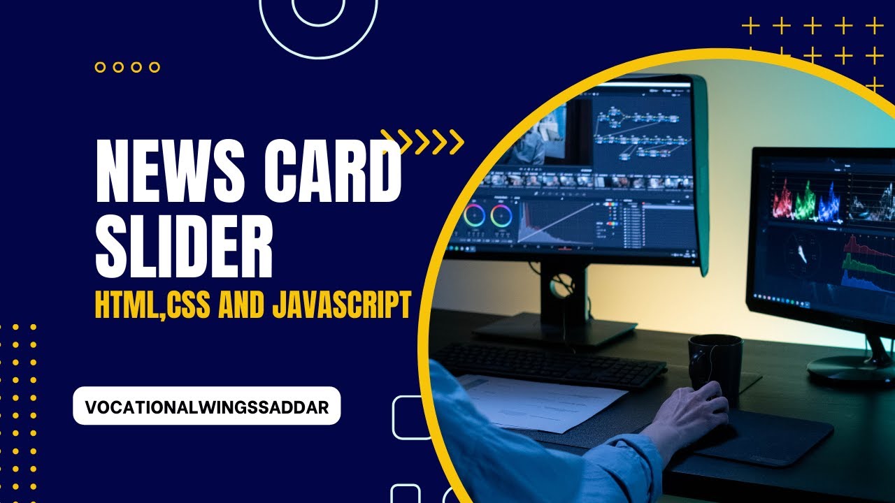 Enhance Your Website with a News Card Slider #trending #trend # ...