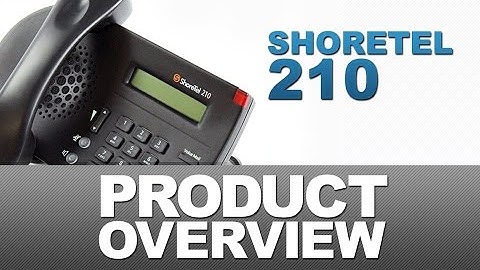 ShoreTel 210 IP Phone - Product Overview