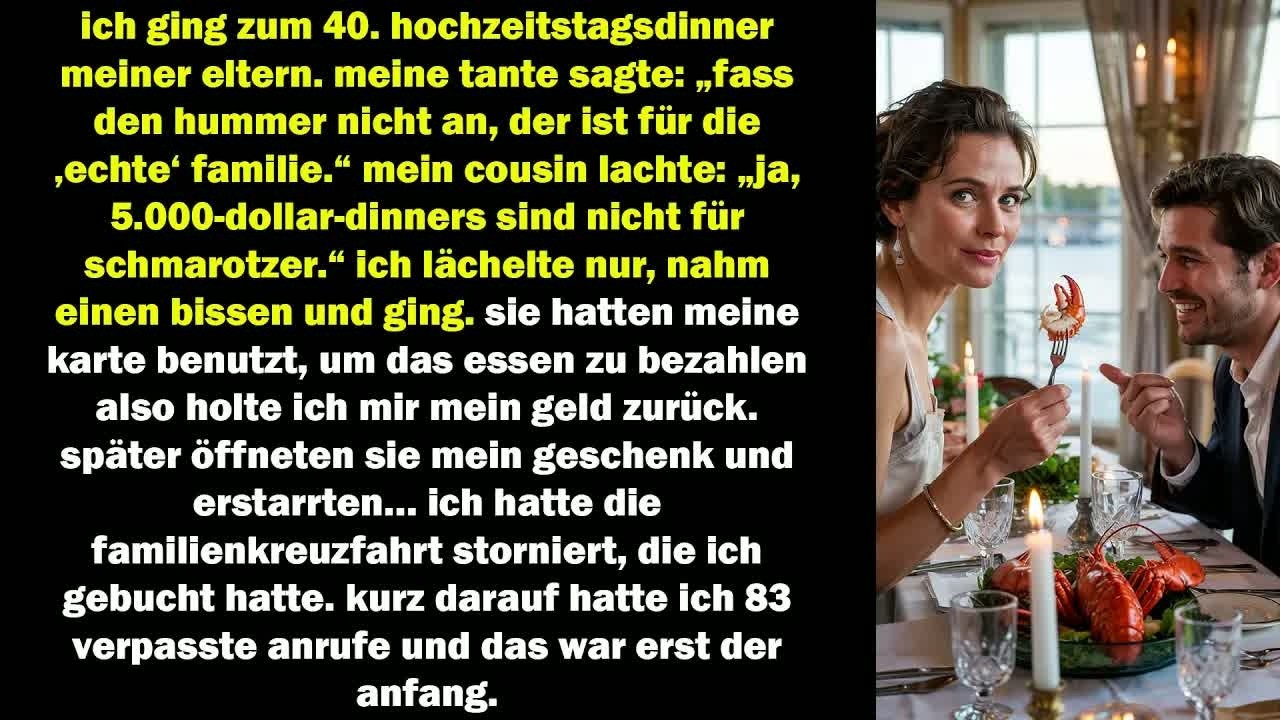 familie demütigt mich am 40  hochzeitstag ich storniere alles und starte den ultimativen rachepl