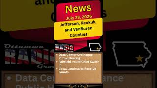 Jefferson County News: Data Center Hearing, New Police Chief & Landmark Grants
