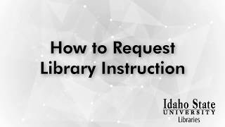 How to Request Library Instruction Net Worth