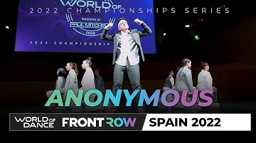 Anonymous | Frontrow | Junior Division | World of Dance Spain 2022 | #WODSP22