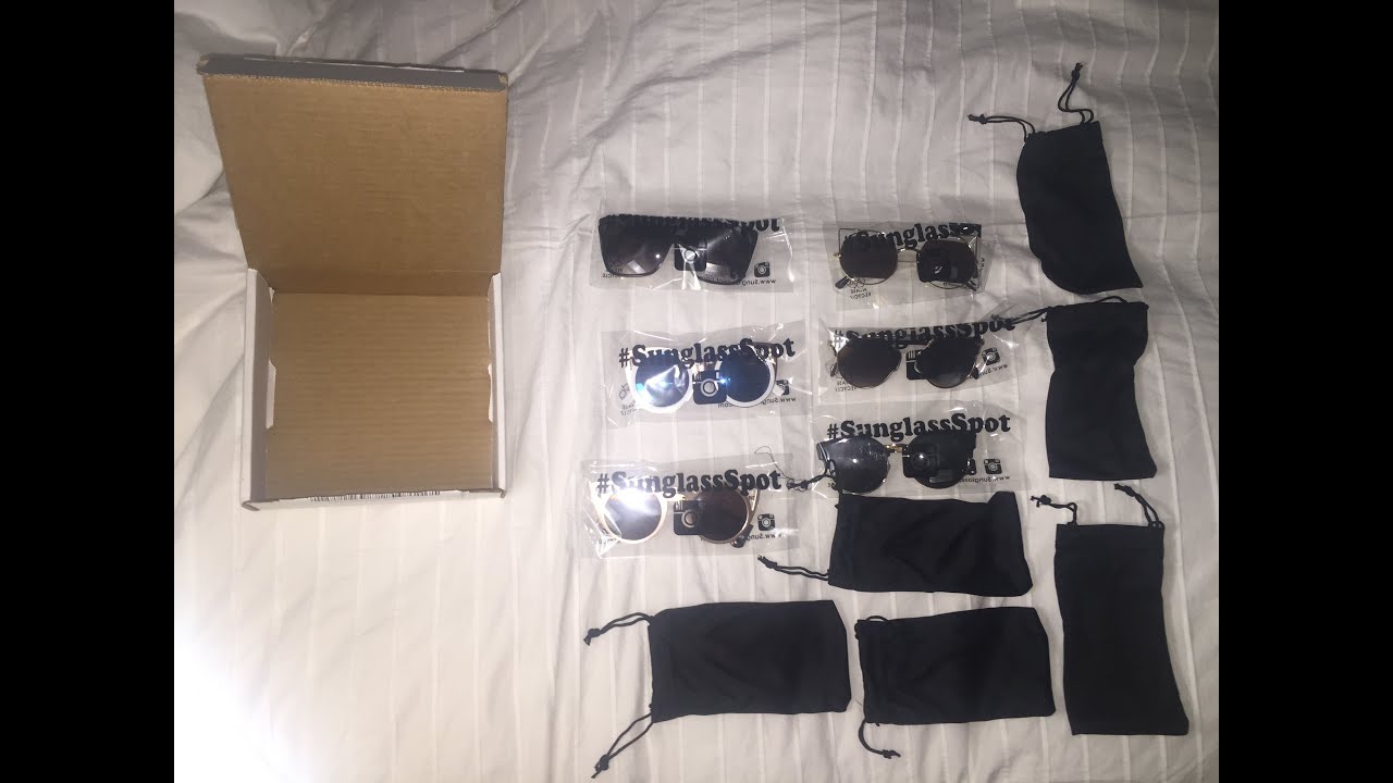 Sunglass Spot | Unboxing + Try On