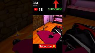 Granny Car Escape Accident😱 Part 1 #granny #shortsfeed #gaming #horror #grannyvsgrannygame