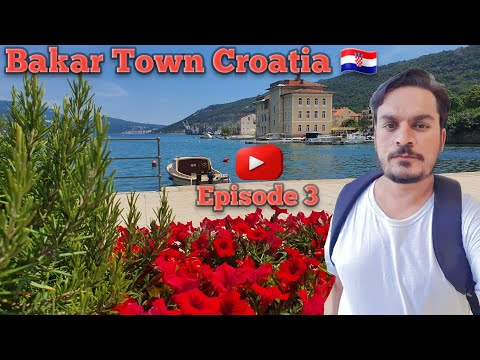 Beautiful place to visit in Croatia Europe 🇭🇷 | Bakar Town | Episode 4 |4K| 🤩