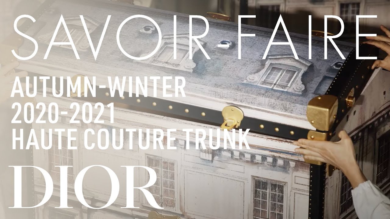 Dior Autumn-Winter 2020-2021 Haute Couture Trunk Savoir-Faire