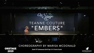 Embers- Mason McDonald Choreography