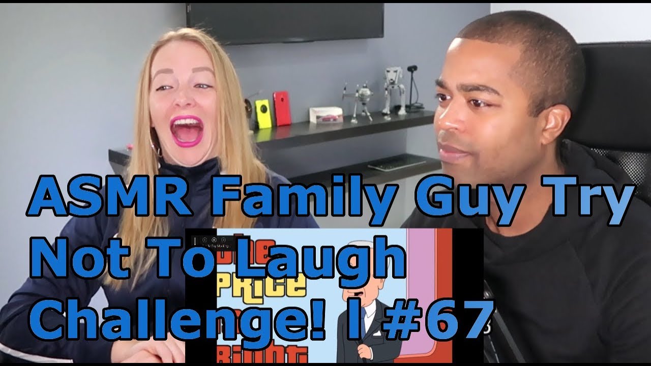 ASMR Family Guy Try Not To Laugh Challenge! l #67 (Jane and JV'S REACTION 🔥)