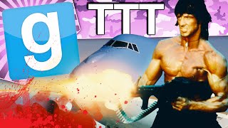 Gmod TTT - Rambo On Air Force One (Garry's Mod Funny Moments) screenshot 3