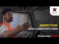 Glass  mirror from inside   truck inspection  elite truck driving academy  2022  brampton on