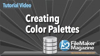 Creating Color Palettes within FileMaker Pro