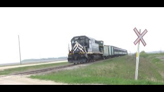 THE RETURN OF THE PRAIRIE DOG CENTRAL! INSANE WEEKEND Railfanning CP, CN, And The PDC!