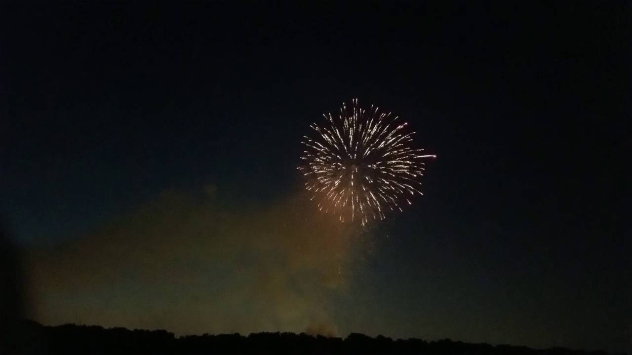 Kansas City Riverfest fireworks display 2016