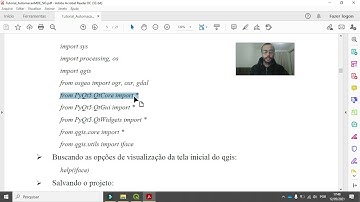 Scripts Python no QGIS - Exemplo para Processamento de MDE