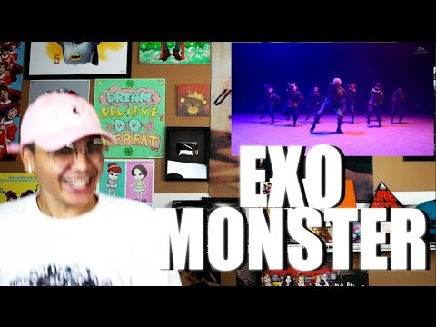 EXO - Monster MV Reaction [AGRESSIVE BODY ROLLING]