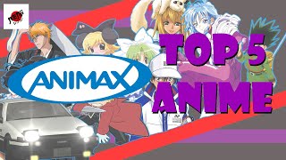 Top 5 Anime De Animax