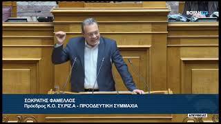 Σ. Φάμελλος (Πρόεδρος ΣΥ.ΡΙΖ.Α) (Ταμείο Καινοτομίας, Υπηρεσίες υγείας) (14/05/2026)