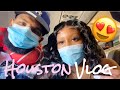 Houston Tx Vlog | Baecation in Houston | turkey leg hut, ice skating & more